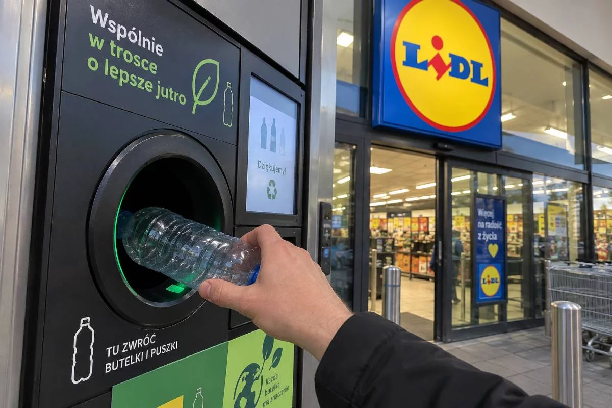 Lidl wprowadza zmianę przy butelkomatach. Nowe zasady od października