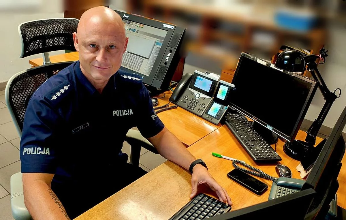 Mogło dojść do tragedii. Policjant uratował 62-latka