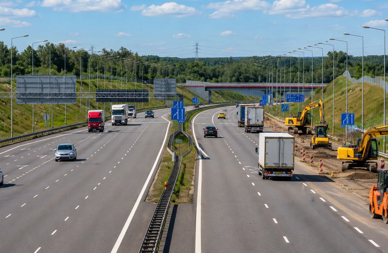 Będzie duża przebudowa na autostradzie A1. Co czeka kierowców? Podano daty