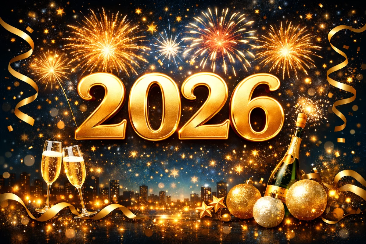 Życzenia na Nowy Rok 2026. Krótkie i długie wiadomości SMS, gotowe do wysłania