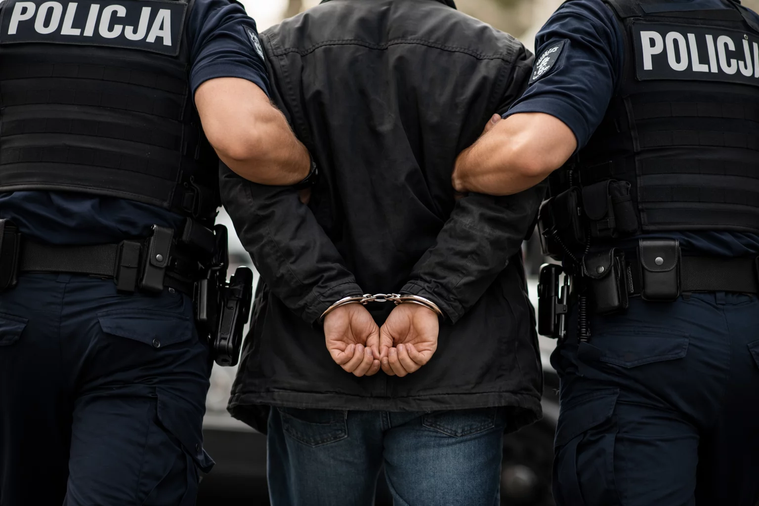 Akcja służb w Piotrkowie Trybunalskim. 24-latek pobił swoją matkę na parkingu