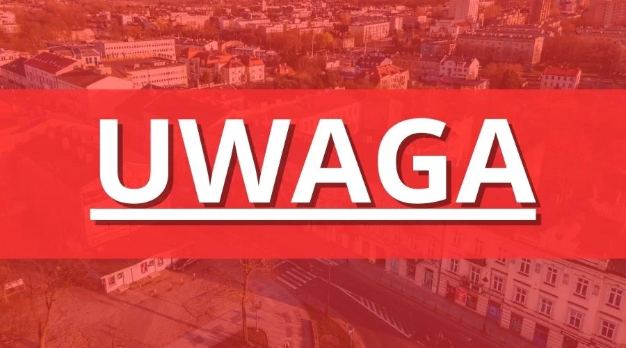 Wydano ostrzeżenie dla centrum miasta. Lepiej zostać w domu