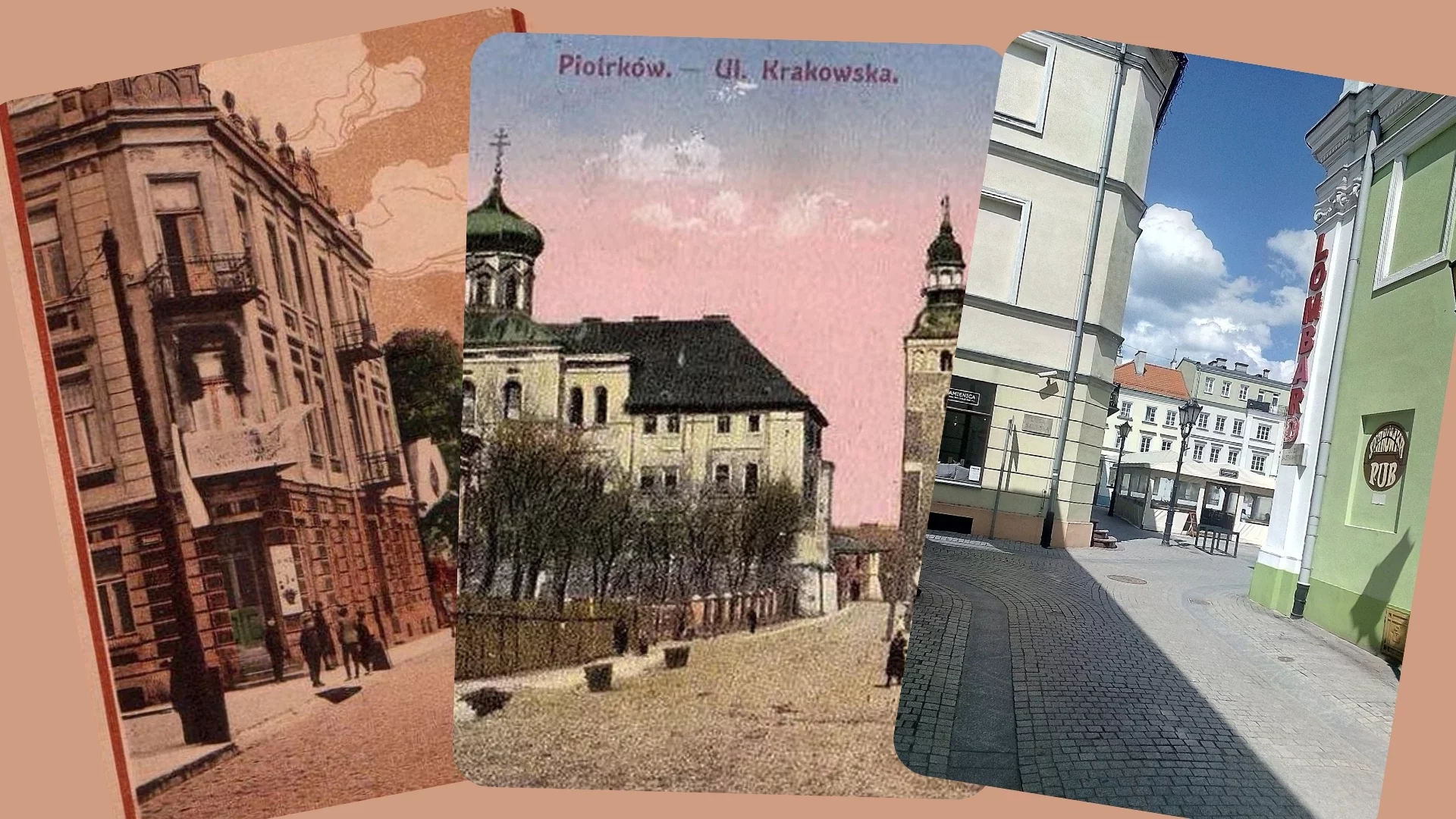 Gdzie była ulica Słowiańska, albo Krzywe Koło? Ulice Piotrkowa o najczęściej zmienianych nazwach [ZDJĘCIA]