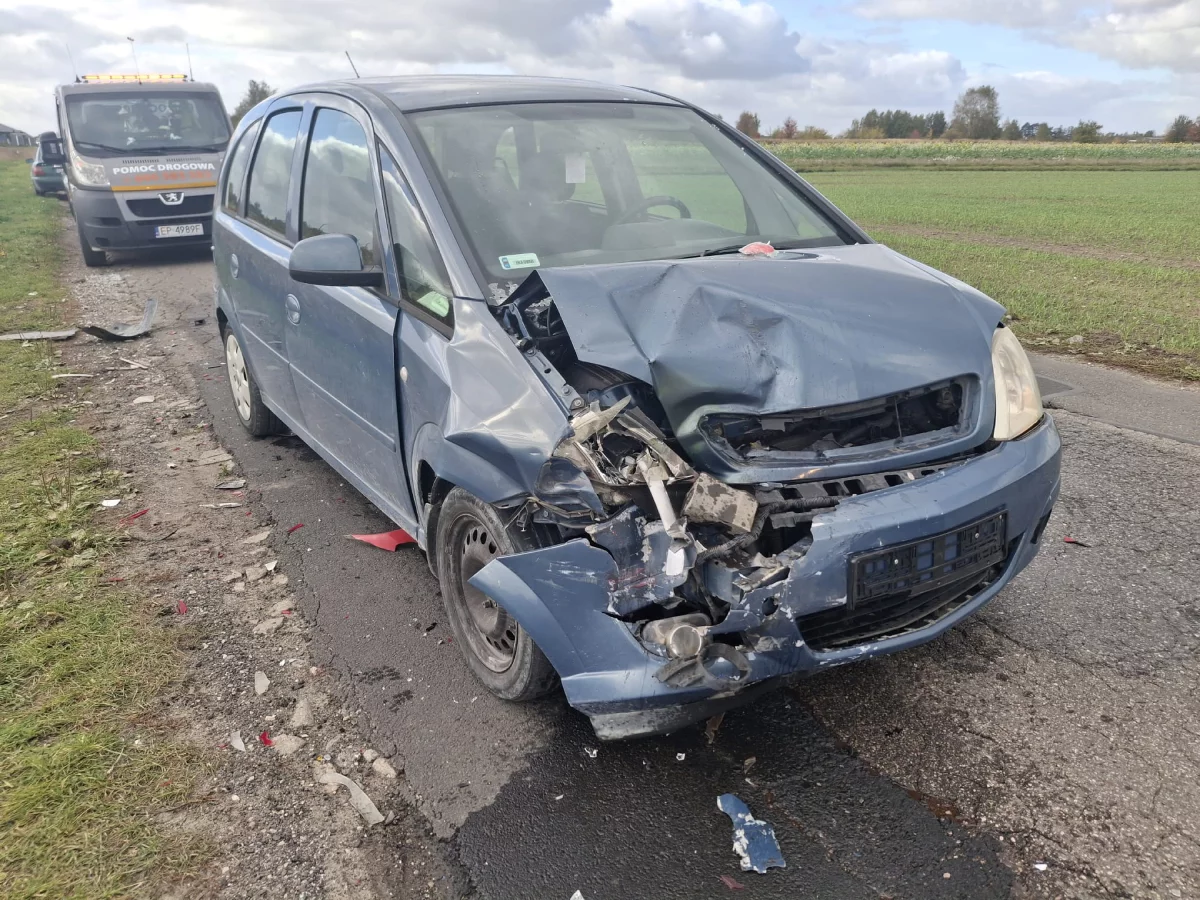 Wypadek w Piotrkowie. Jedna osoba ranna