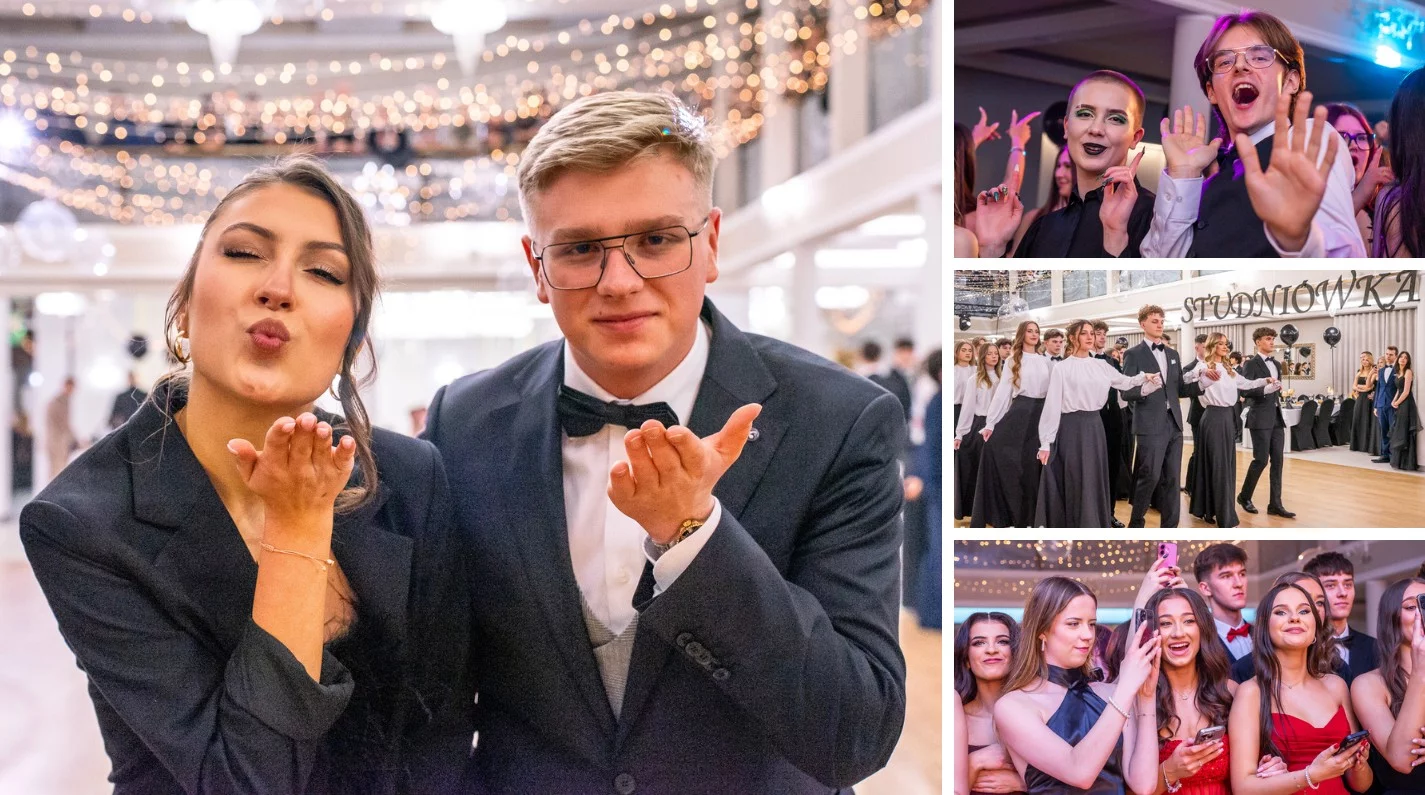 Maturzyści z Piotrkowa bawili się w Bełchatowie. Tak wyglądała studniówka I LO [FOTO]