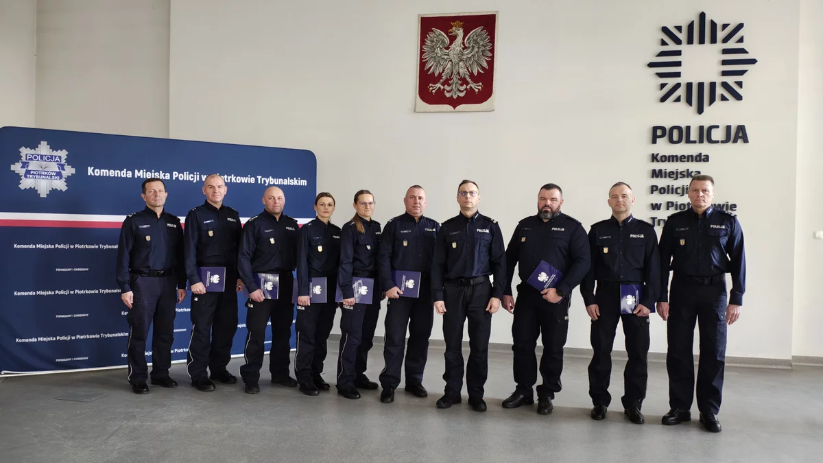 Utworzono nowy wydział policji w Piotrkowie. Czym będzie się zajmował?