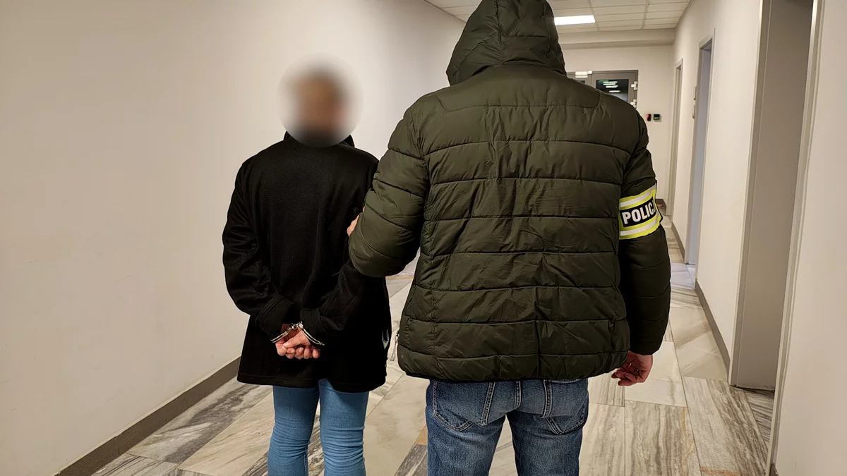 Złodziej grasował w Piotrkowie. Został zatrzymany, grozi mu wiele lat więzienia