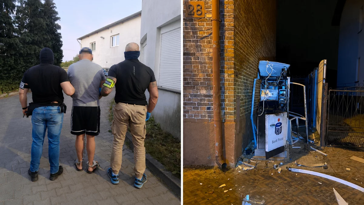 Głośny huk obudził mieszkańców, doszło do wybuchu. Piotrkowscy policjanci w akcji