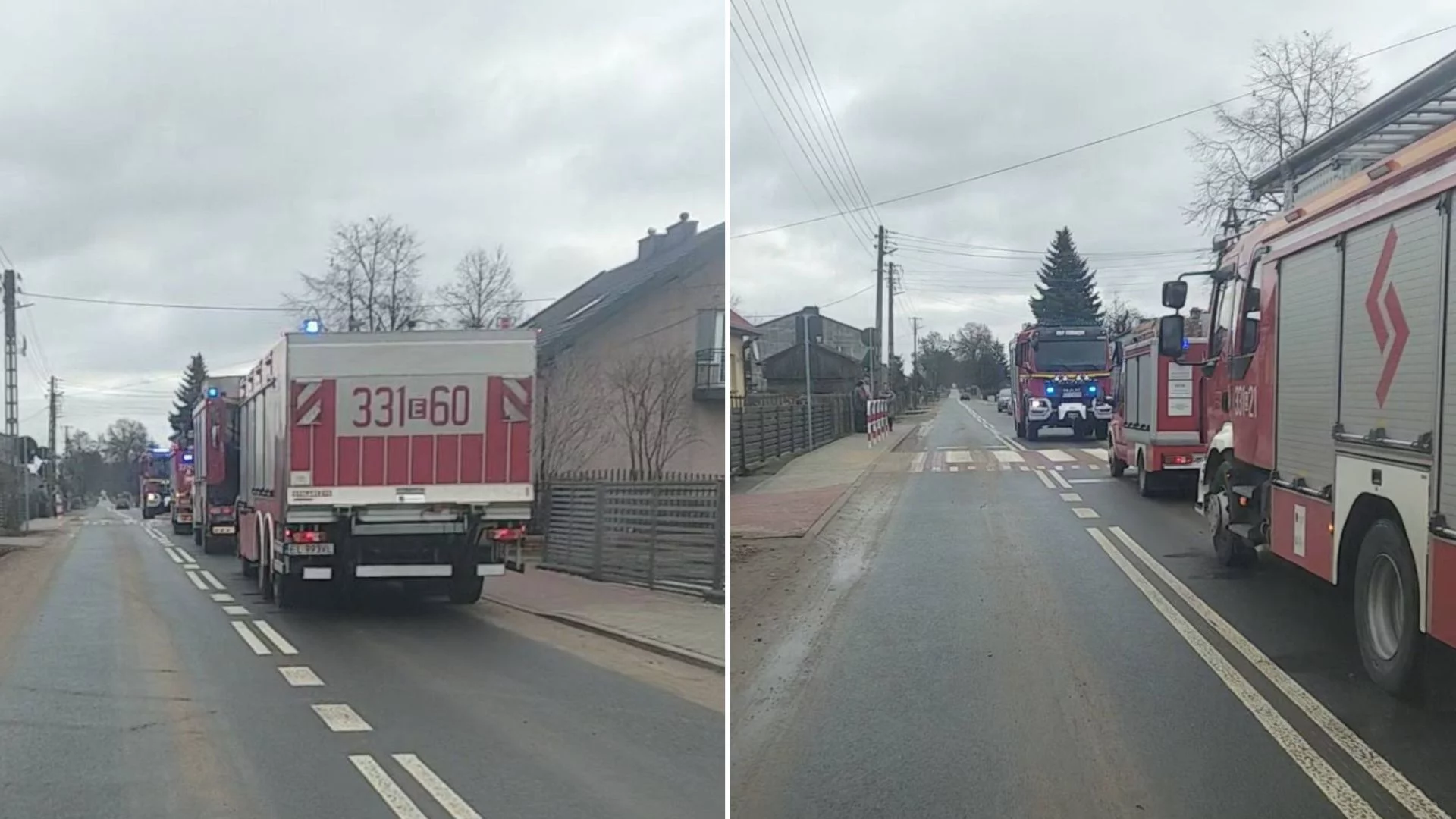 Alarm w podstawówce pod Piotrkowem. Ewakuowano 150 osób, 13-latka trafiła do szpitala