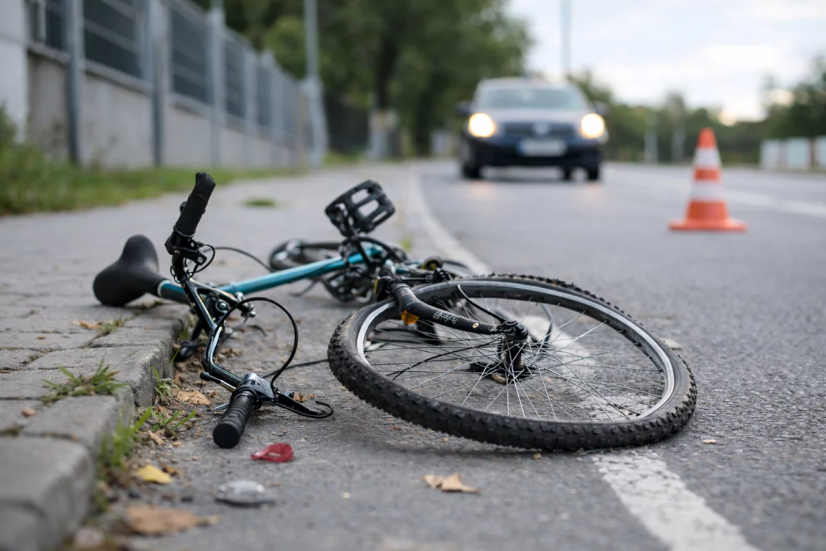 Dziecko potrącone na pasach w Piotrkowie. Jechało na rowerze, jest ranne