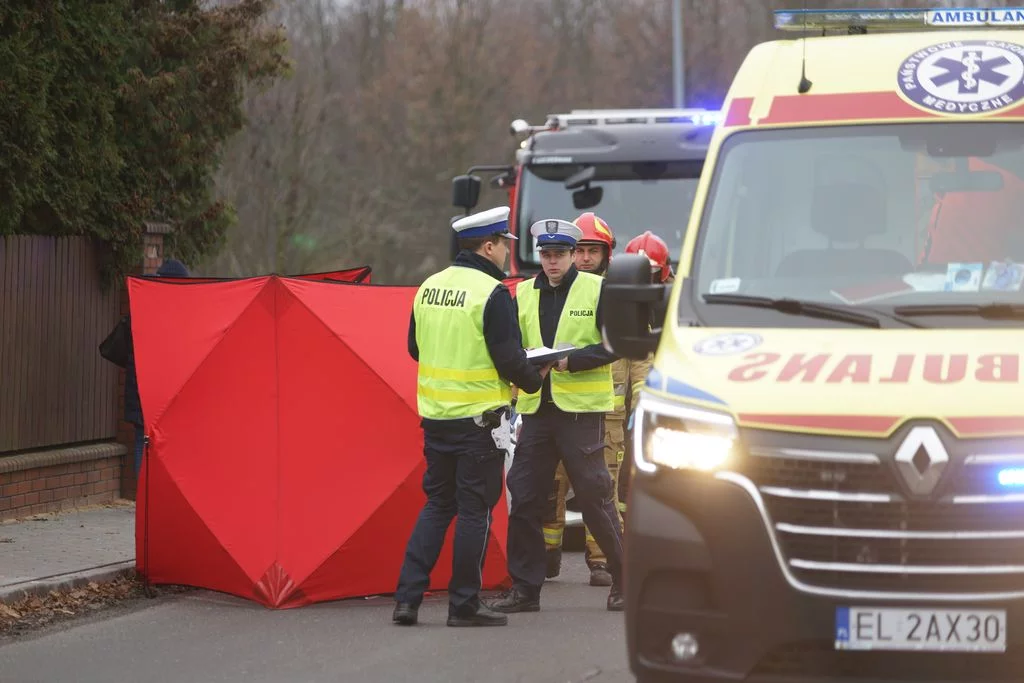 Tragiczna śmierć w Piotrkowie. Nie żyje 48-latka