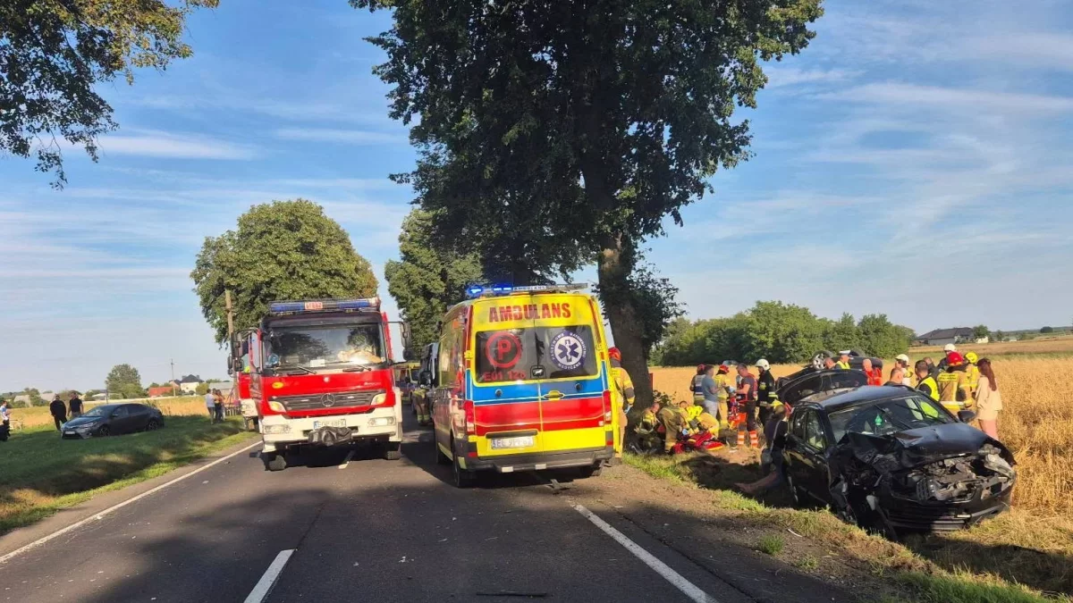 Zarzuty dla 28-latki po tragicznym wypadku w Wójcinie. Nie żyje dwoje dzieci
