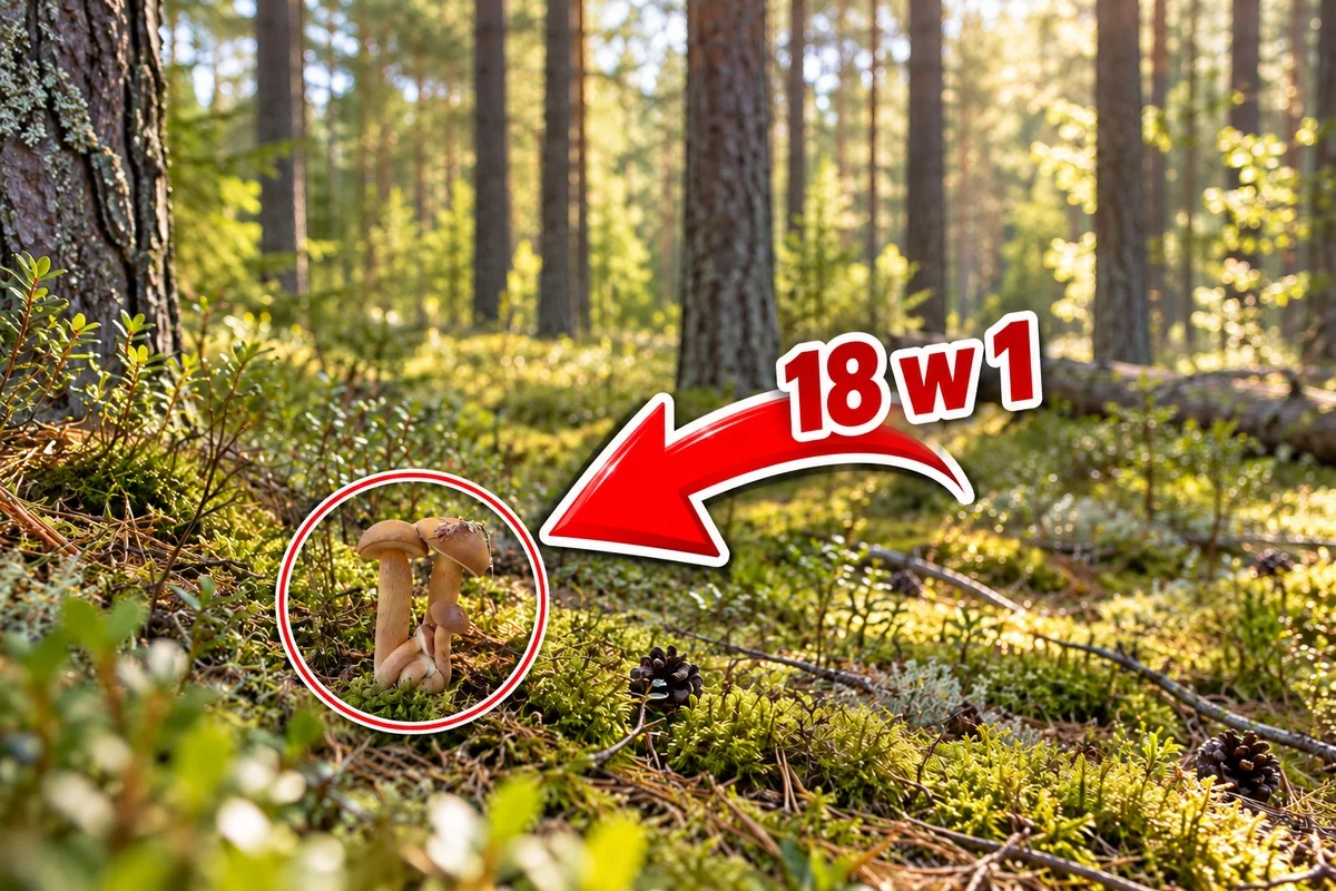 Pokazała aż 18 w 1 grzybie! Niezwykłe znalezisko grzybiarki z naszych storn