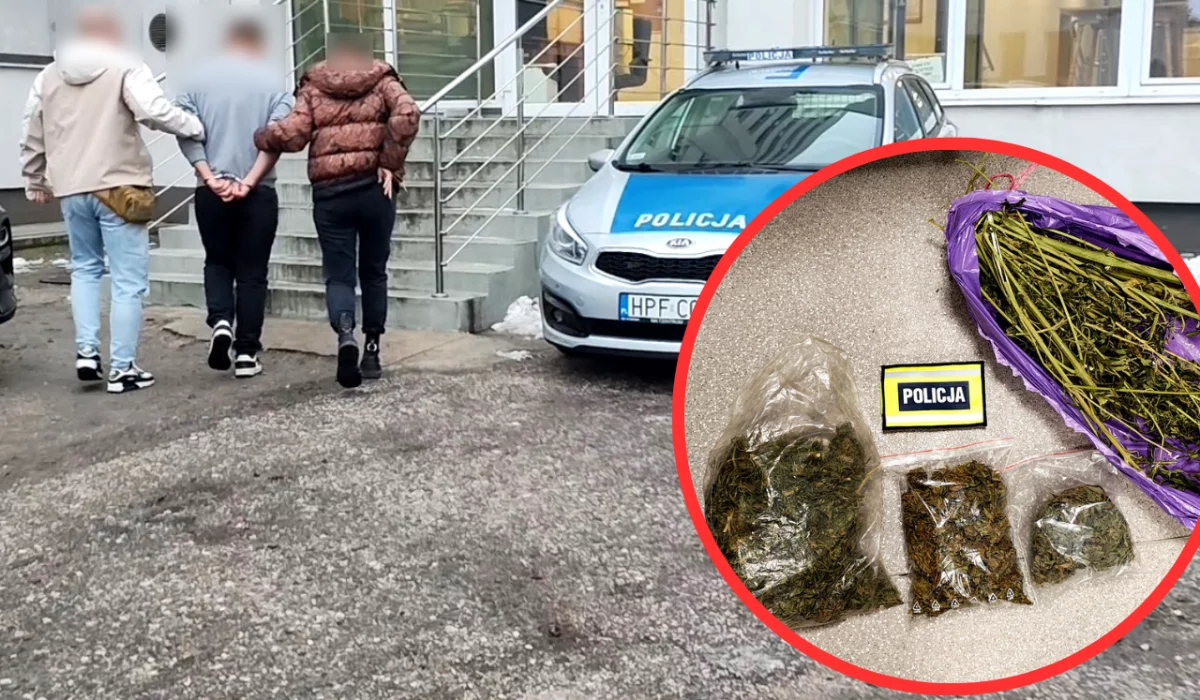Poszukiwano go 3 listami gończymi – wpadł w Sulejowie. Wraz z nim 25-latek z narkotykami