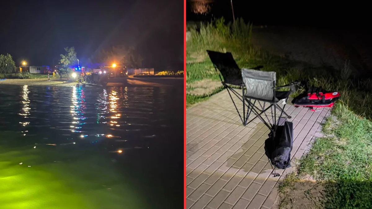 Porzucone rzeczy nad Zalewem Sulejowskim. Służby wstrzymały akcję poszukiwawczą
