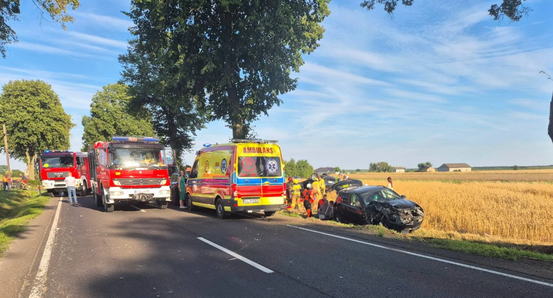 Trwa prokuratorskie śledztwo w sprawie wypadku niedaleko Sulejowa. Zginęła dwójka małych dzieci