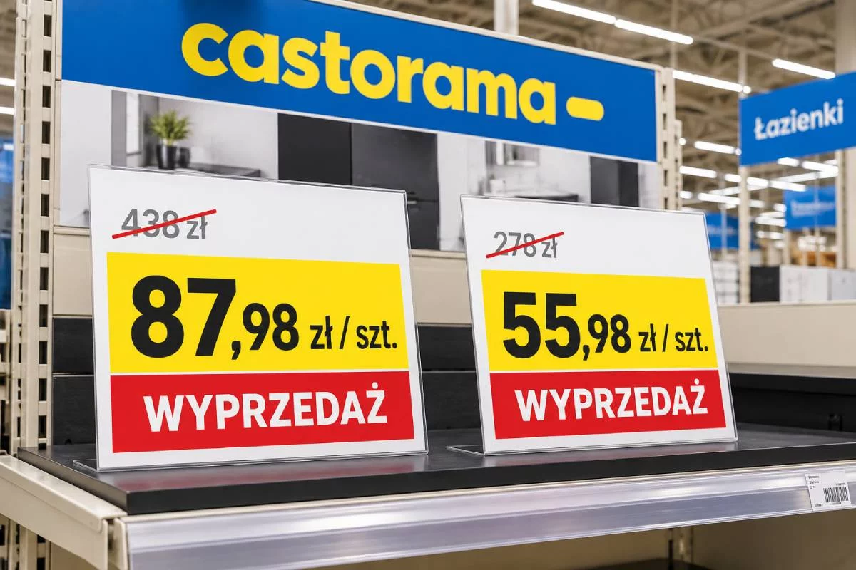 Niedawno prawie 430 zł, teraz niecałe 87,98 zł. Castorama robi ogromne przeceny