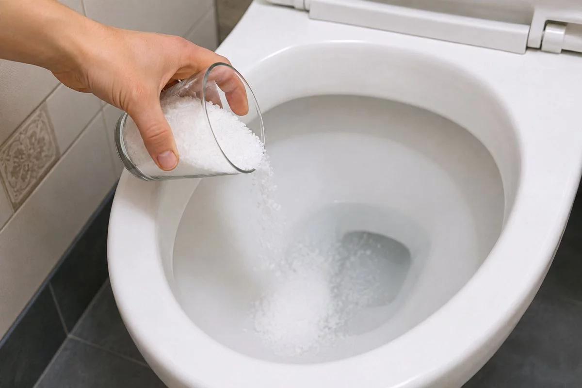 Dlaczego warto dodać sól do toalety? Zapamiętaj ten trik i powiedz o nim znajomym