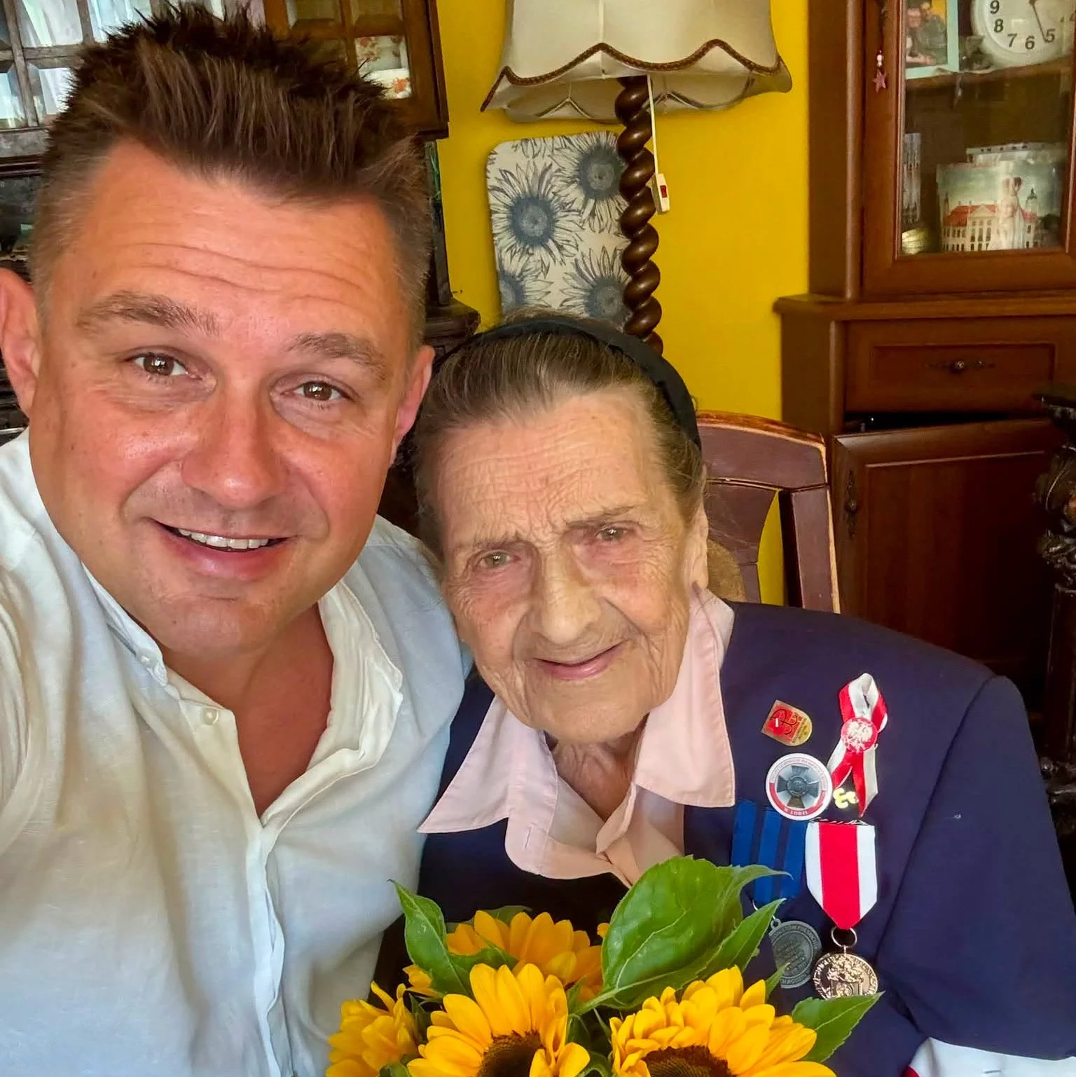 Łączniczka z Powstania Warszawskiego mieszka na Kozinach. "My walczyliśmy o wolną Polskę, a wy teraz pamiętajcie o nas"