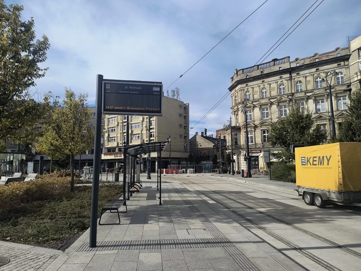 Kiedy wrócą tramwaje na plac Wolności? Znamy termin zakończenia prac