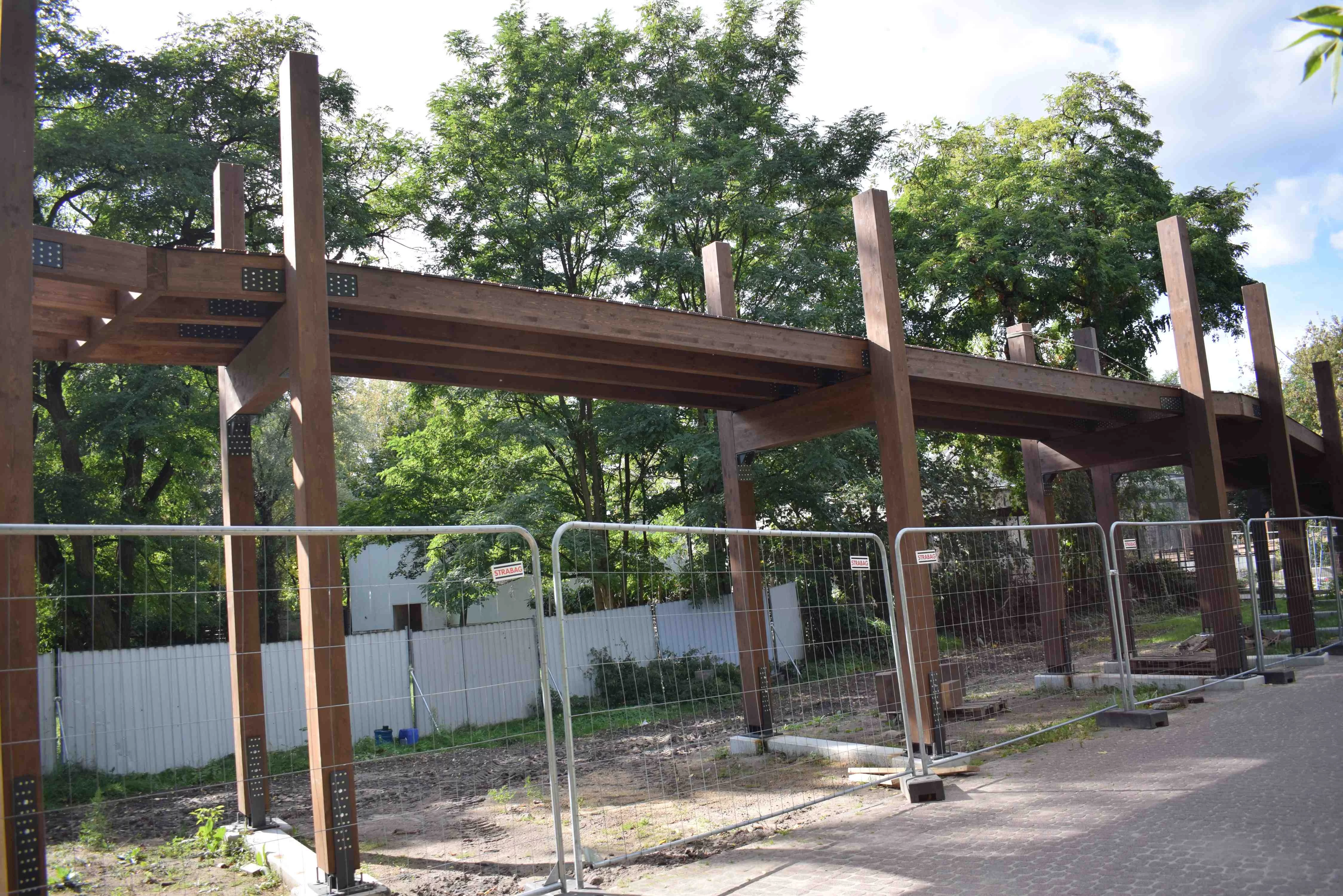 Nowa atrakcja w łódzkim Orientarium. Ważnym elementem będą drewniane kładki
