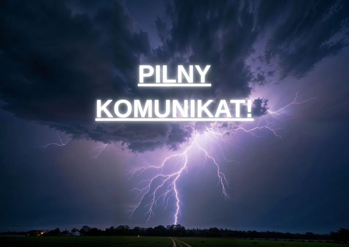 Pilny komunikat dla mieszkańców woj. łódzkiego. Zacznie się po godz. 13