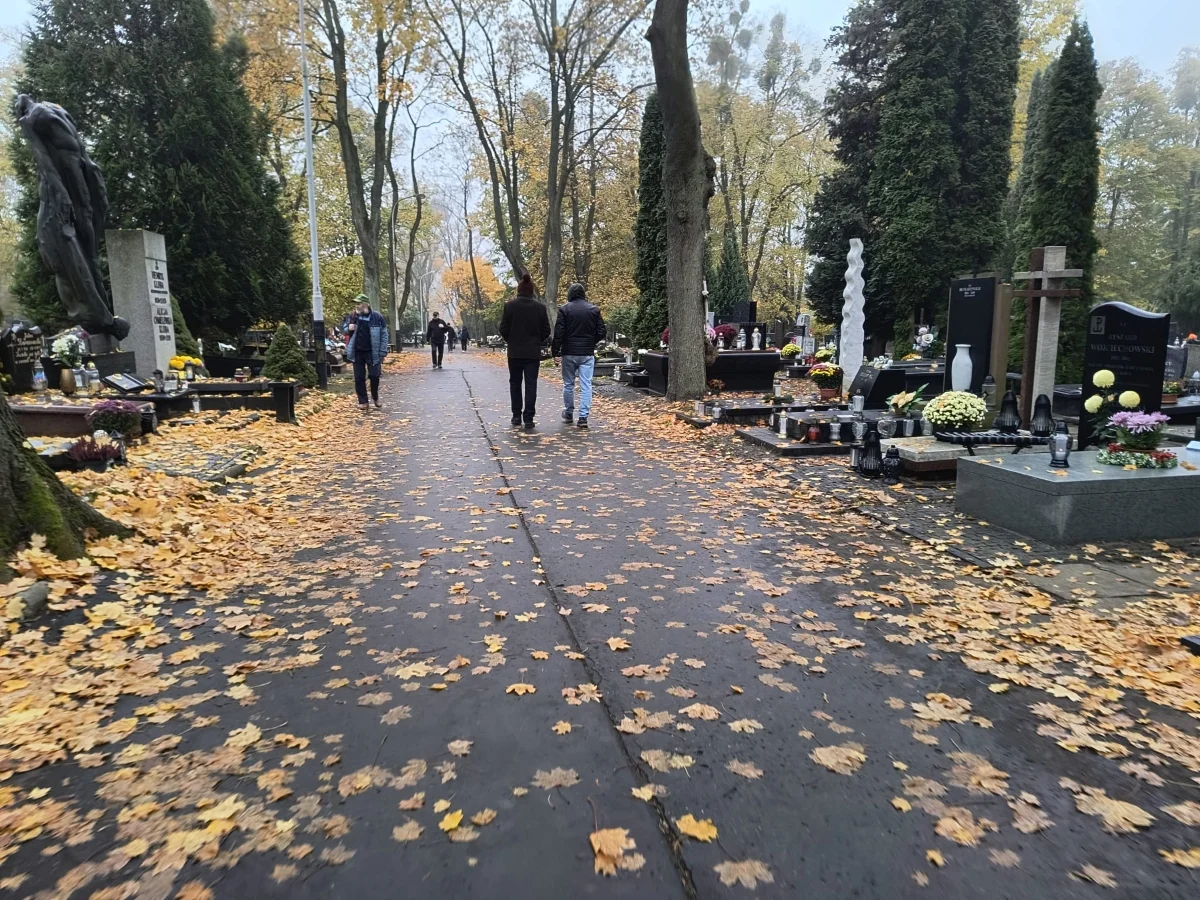 Łodzianie tłumnie ruszyli na cmentarze. Wielkie porządki przed pierwszym listopada