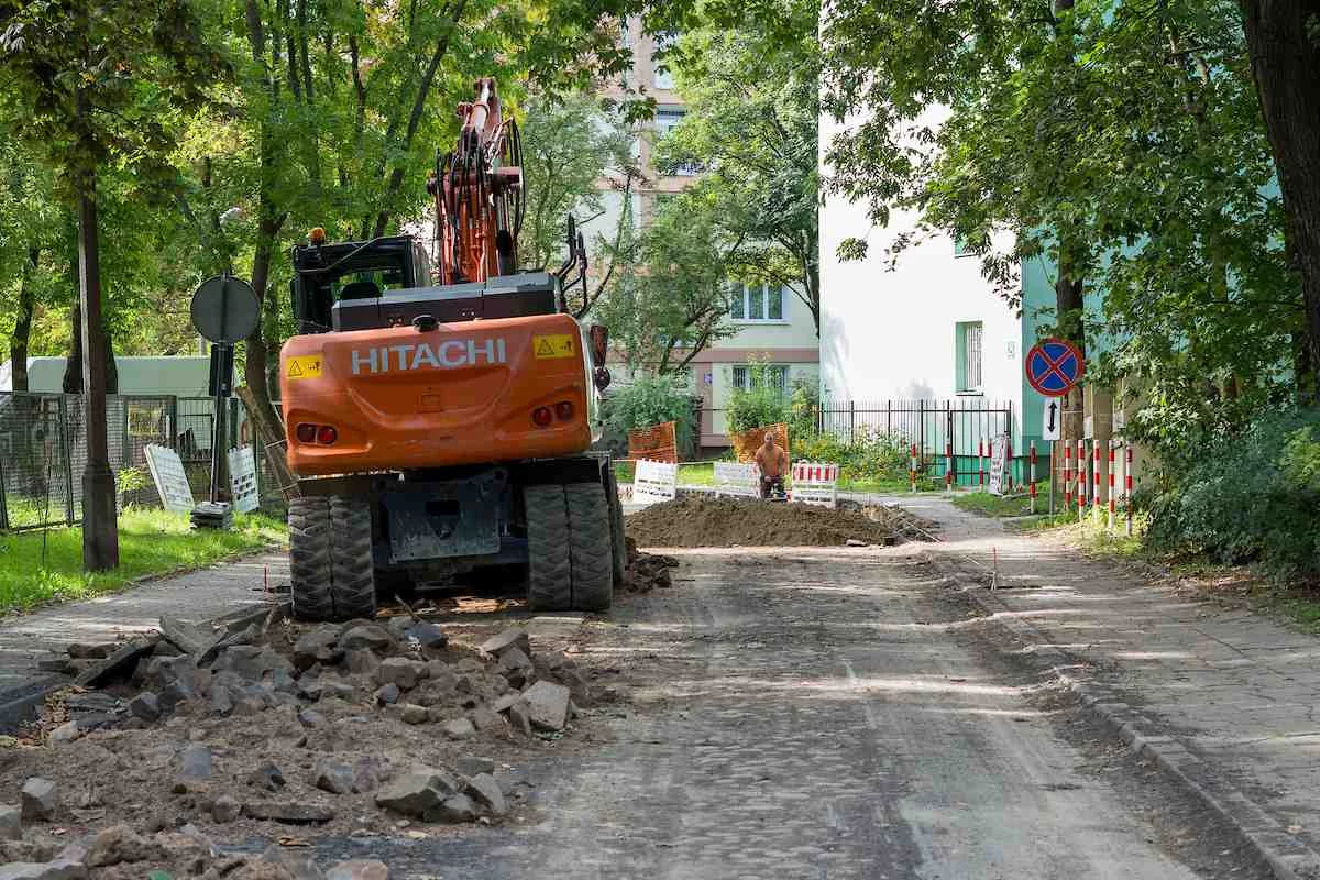 Na Bałutach ruszył duży remont. Jednak tego odcinka nie było w planach