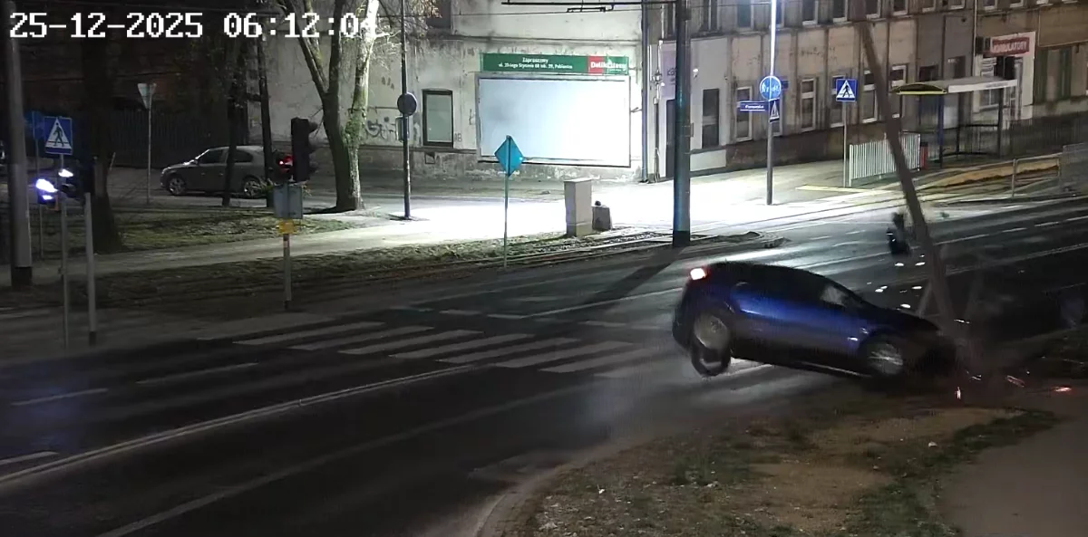 Rodzinna ustawka po dzwonie w latarnię. Kamery nie dały się oszukać