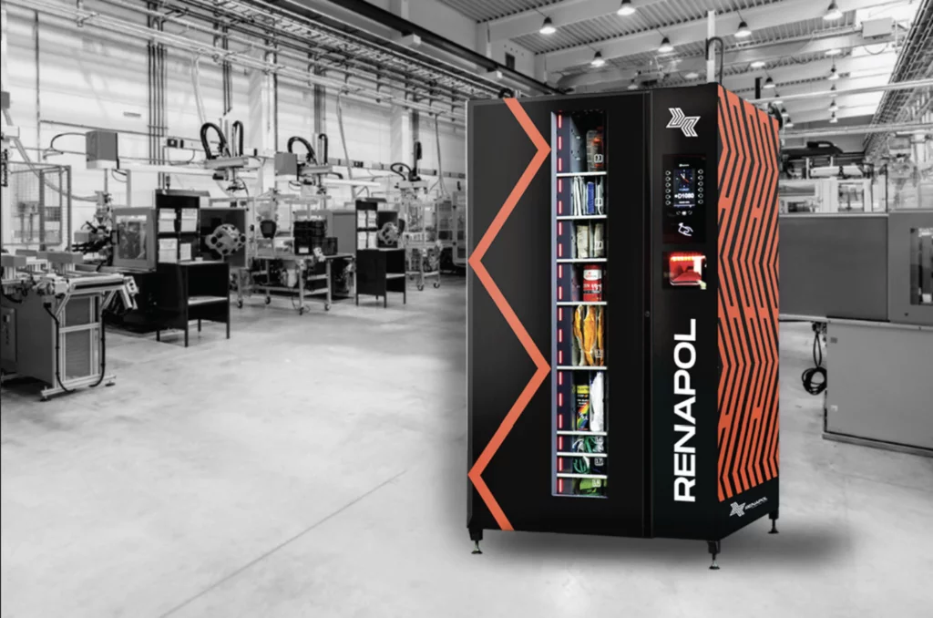 Szafy vendingowe BHP – automatyczna kontrola ŚOI