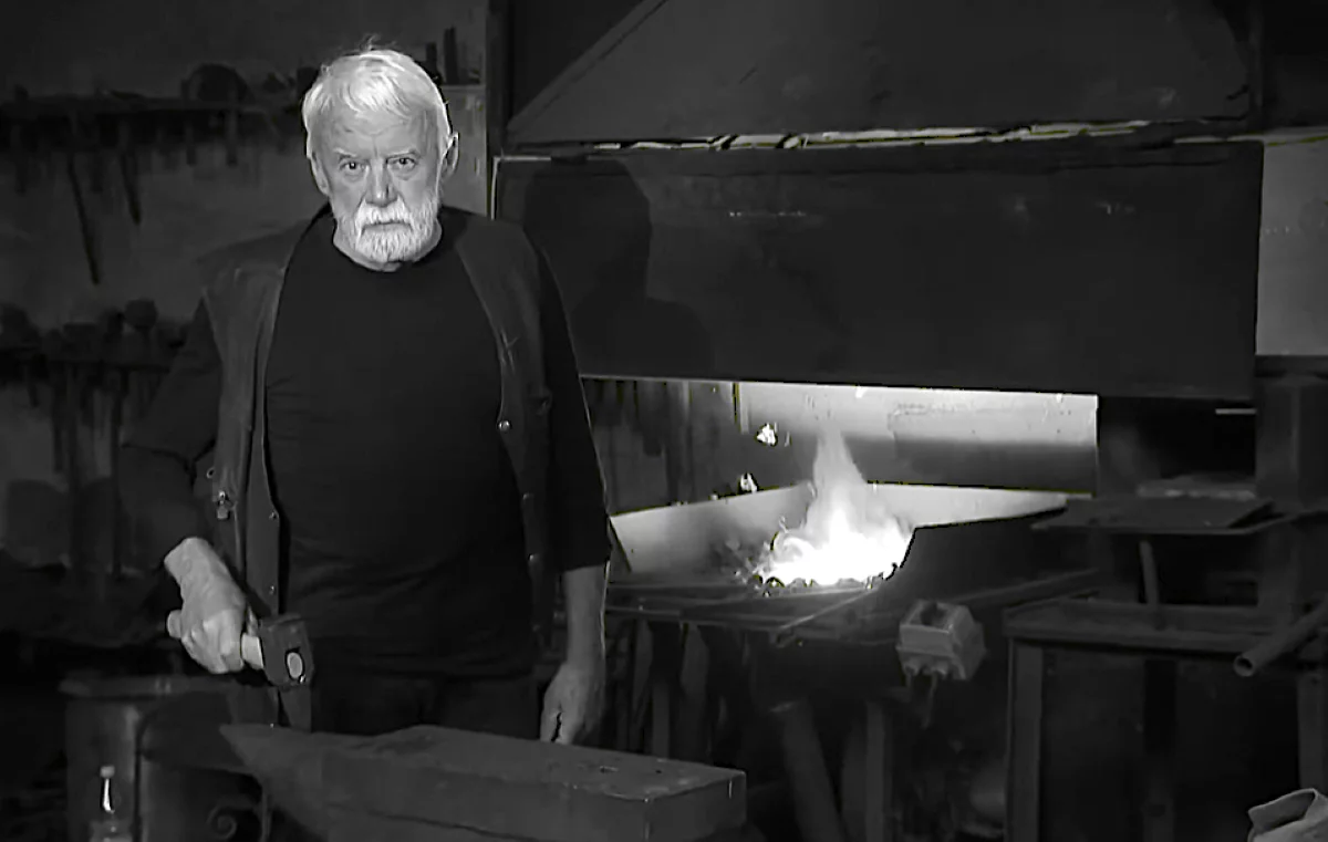 Zmarł Jan Cygankiewicz. Ostatni taki mistrz kowalstwa artystycznego w Polsce