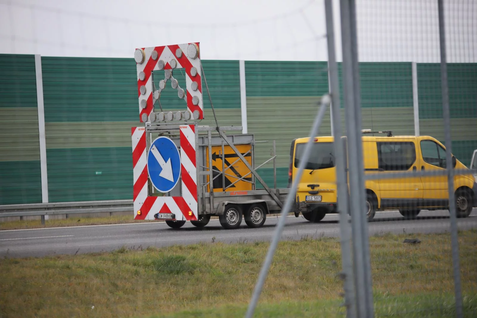 Roboty na autostradzie. Na pokonanie tego odcinka potrzebujesz więcej czasu