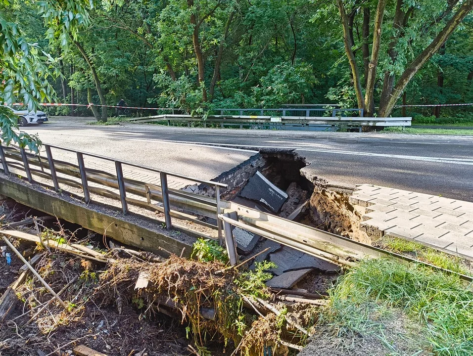 Tram collision in Dąbrowa, landslide in Zdrowie and flooding in Bałuty. A difficult start to the weekend in Łódź and its surroundings [ZDJĘCIA] – Lodz News