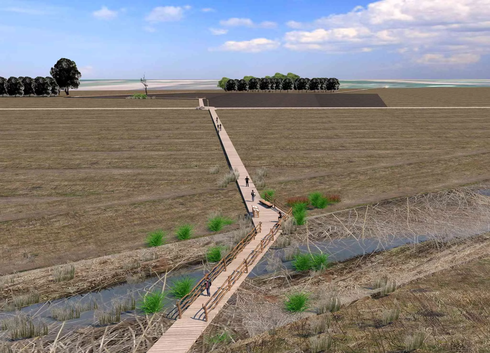 Drewnianą kładką między dwiema atrakcjami turystycznymi. Wiemy, co zobaczą zwiedzający!