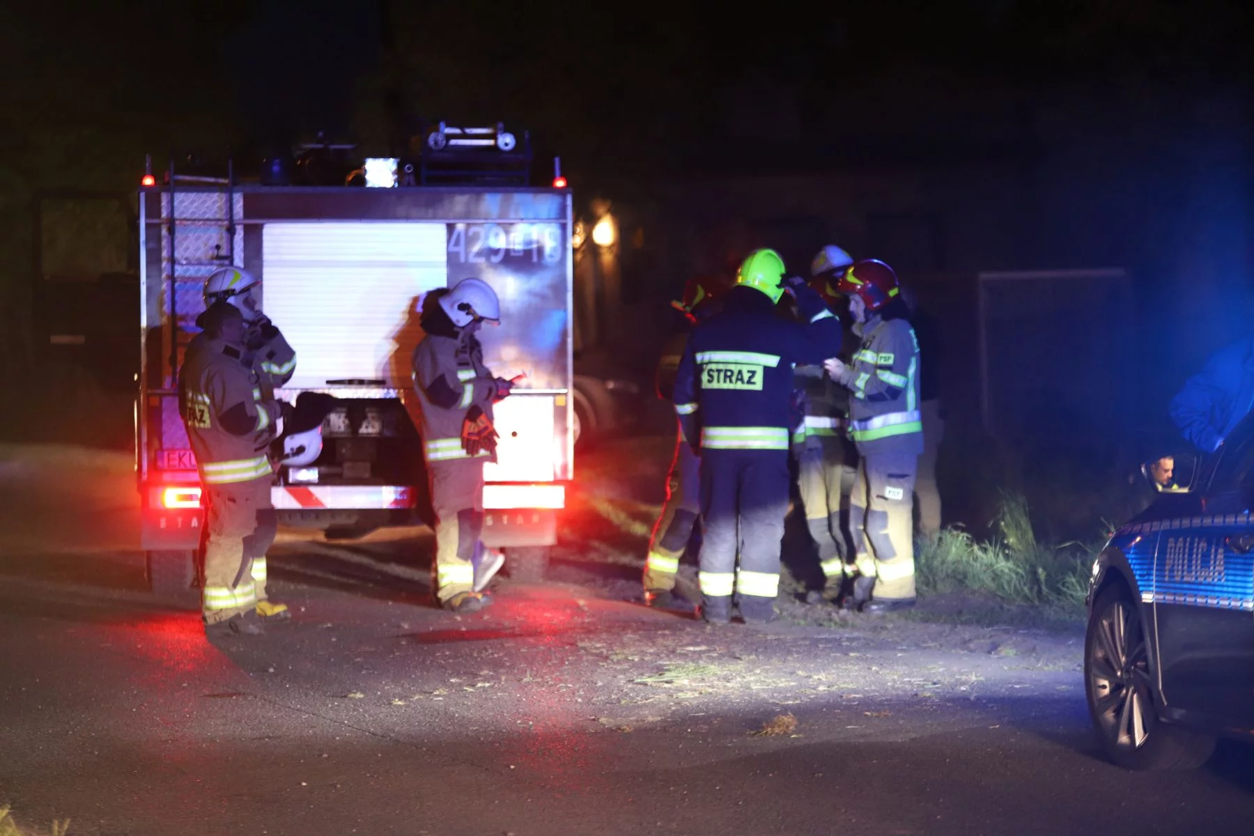 Tragiczny pożar w Łódzkiem. Nie żyje jedna osoba