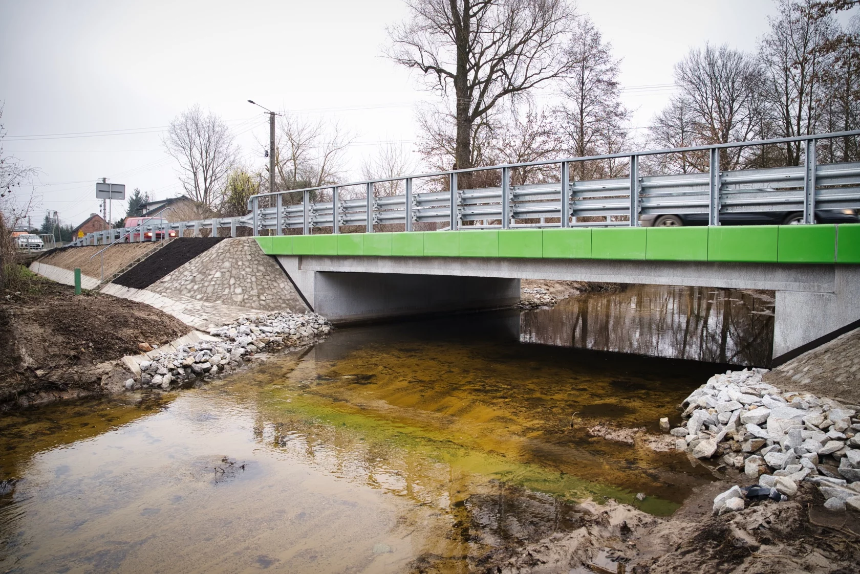 Most na ważnej trasie po modernizacji. Remont kosztował 1,3 mln zł [ZDJĘCIA]