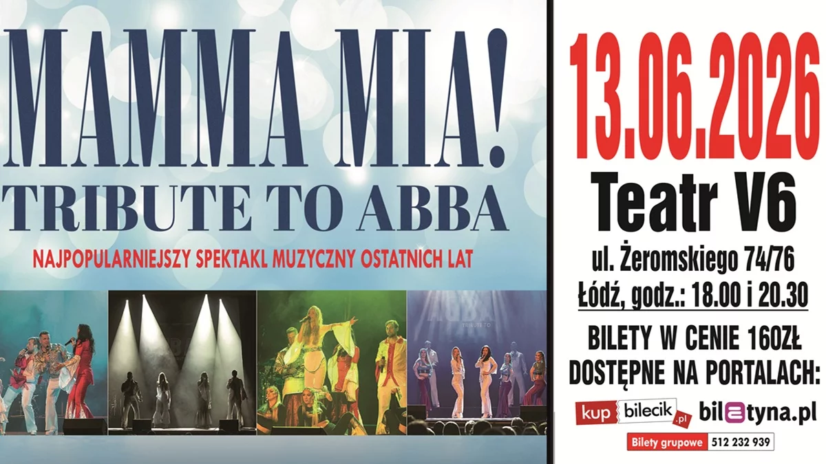 Mamma Mia już 13 czerwca w Łodzi. Nie może Was zabraknąć!