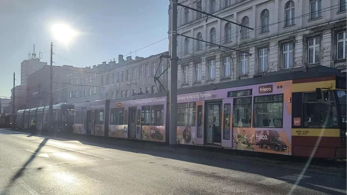 Utrudnienia w Łodzi! Tramwaje nie dojeżdżają na Kurczaki