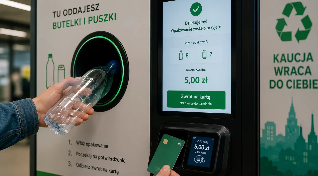 Koniec papierowych kuponów. Tak Polacy odzyskają kaucję za butelki już w kilka sekund
