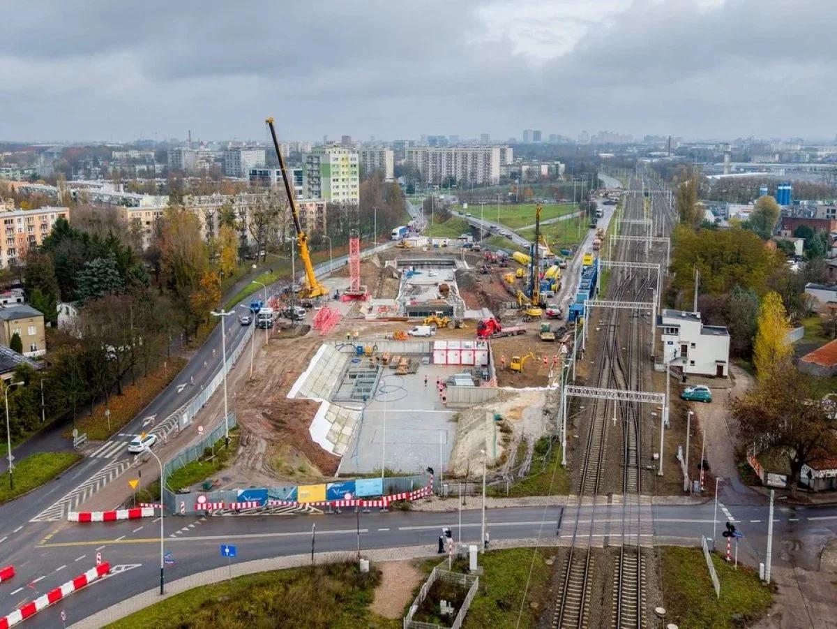 Gigantyczna budowa tunelu KDP w Łodzi. Dwa lata utrudnień przy Atlas Arenie