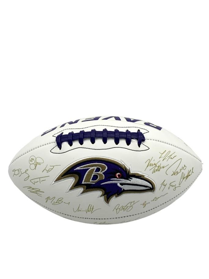 NFL 2021 Special Edition Team Roster Signature Ball with Stand