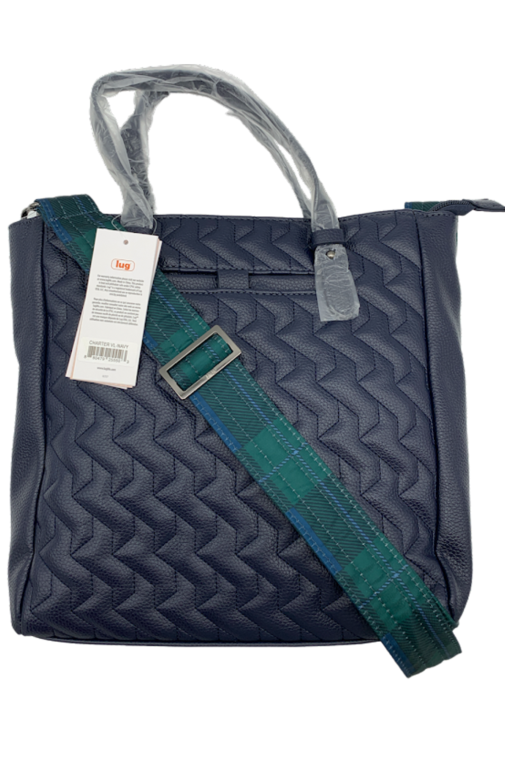 Lug Classic VL Quilted Tote w/ Crossbody Strap - Charter 