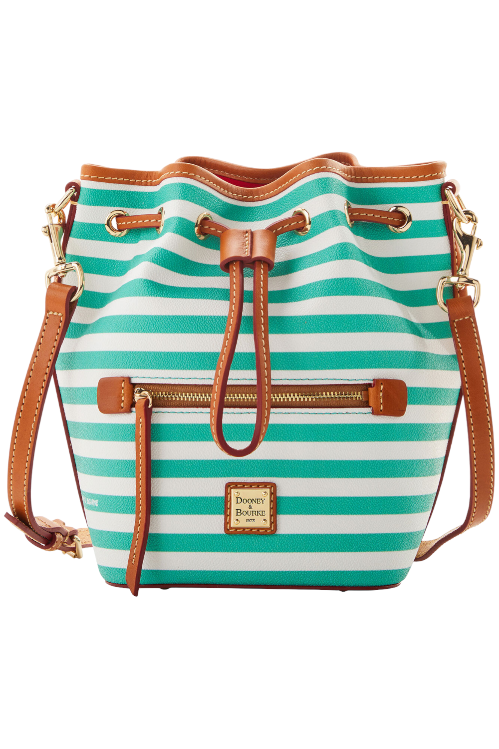 Dooney & Bourke Croco Small Drawstring Crossbody 