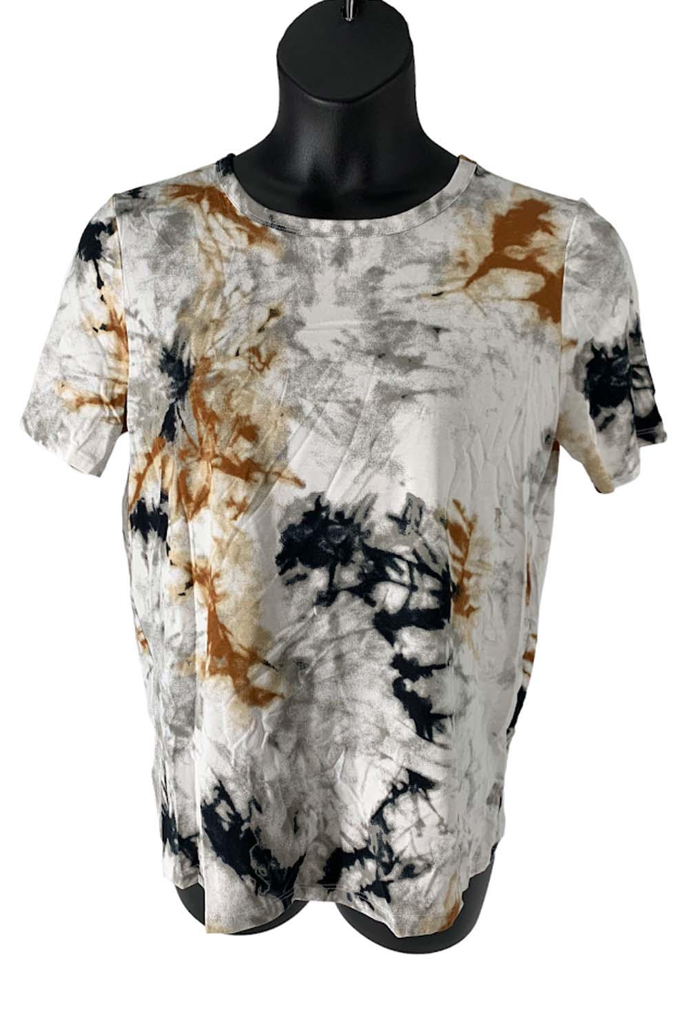 Anybody Cozy Knit Luxe Tie Dye Printed Tee