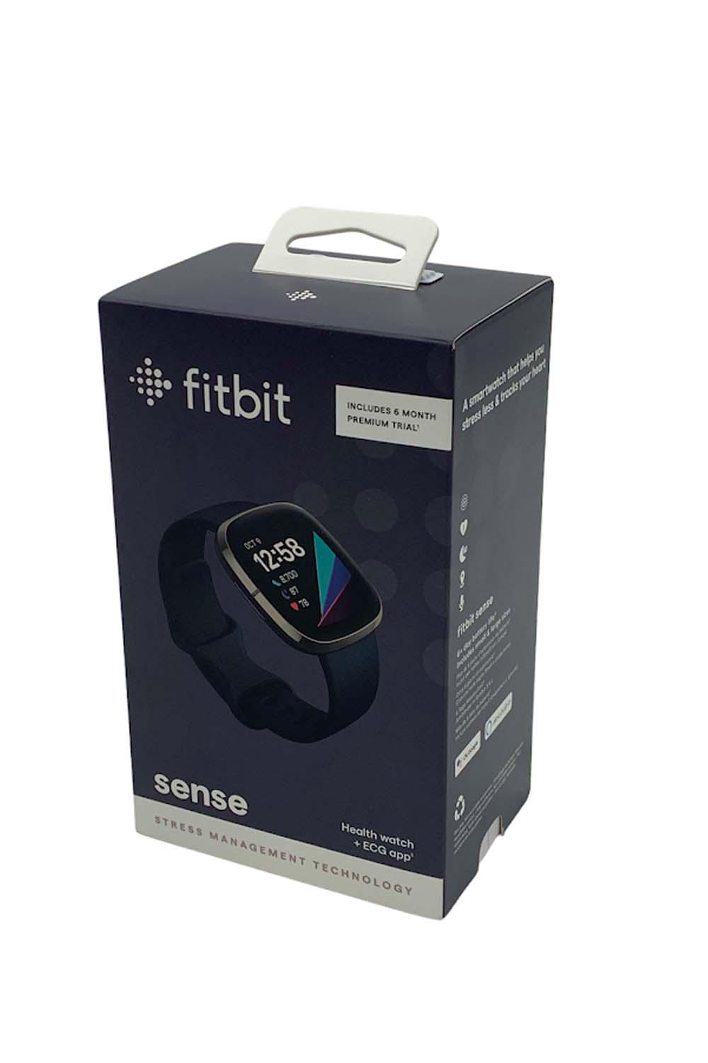 Fitbit Sense Advanced Fitness Smartwatch FB512BKBK Carbon/Graphite