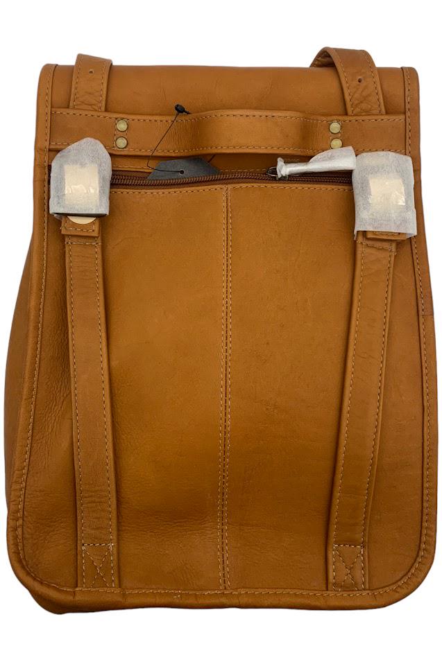 LeDonne Leather Convertible Backpack Shoulder Bag