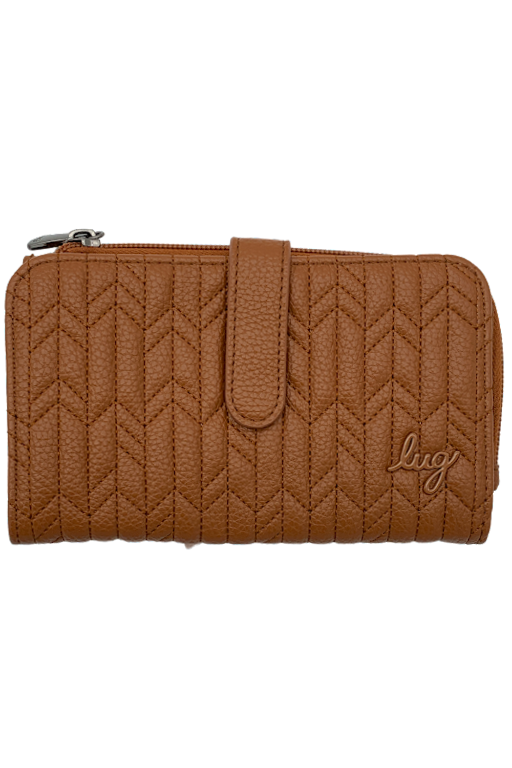Lug Classic VL Quilted Wallet Tram Copper Brown