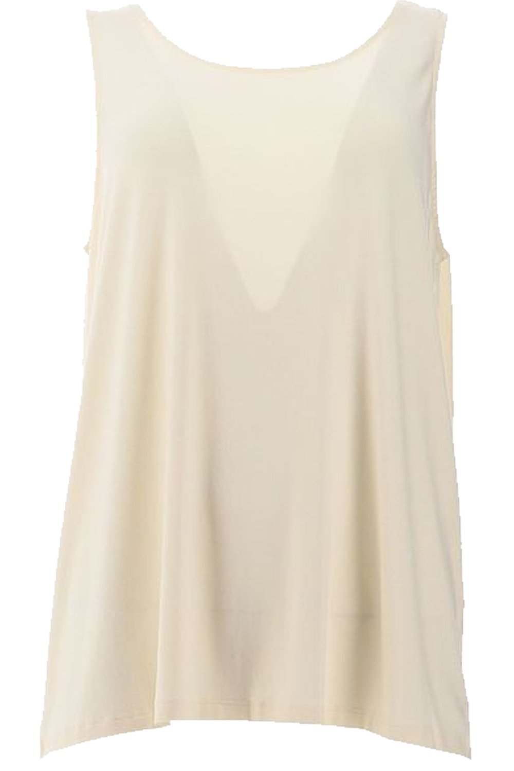 G by Giuliana Front to Back Reversible Tank Top Ivory