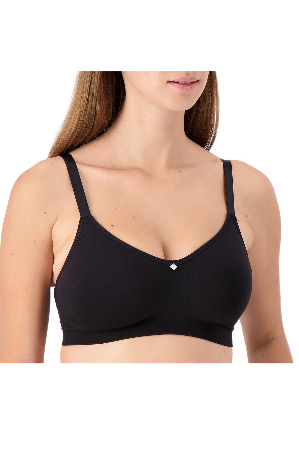 As Is Breezies Sleek Curves Wirefree Contour Bra 