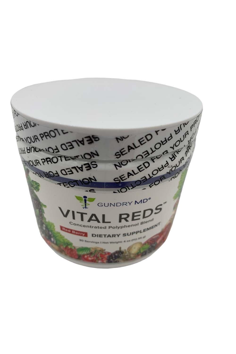 Gladys pakistanske Hvem Gundry MD Vital Reds Nutrient Powder Mix 30 Day Supply Red Berry | Jender